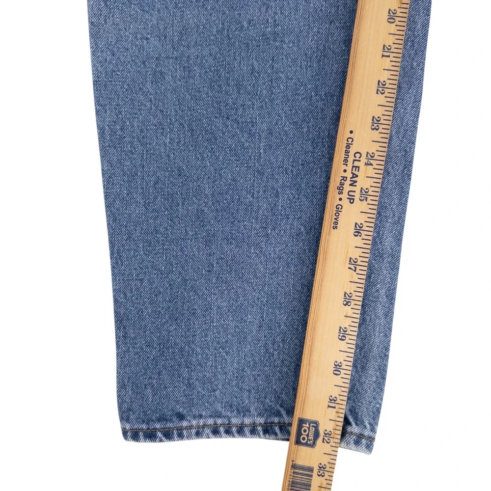 VTG Levis 550 Men 42x34 (40x32 actual) Blue Jeans Relaxed Fit Tapered Distressed